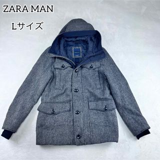 ZARA - ZARA バンダナ柄ペイズリーダウンジャケット サイズMの通販 by