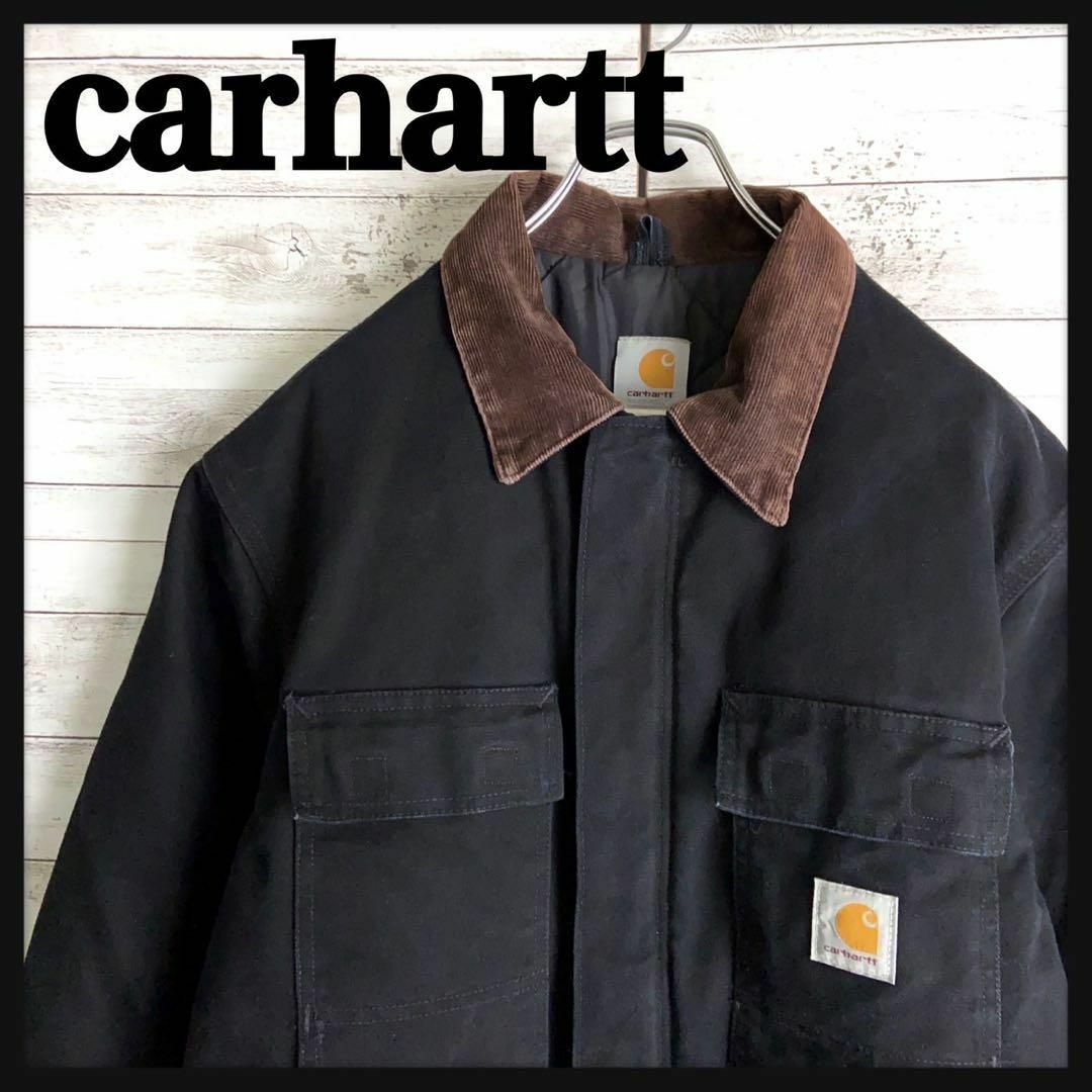 carhartt - 8366【人気デザイン】カーハート☆襟コーデュロイ ダック地 ...