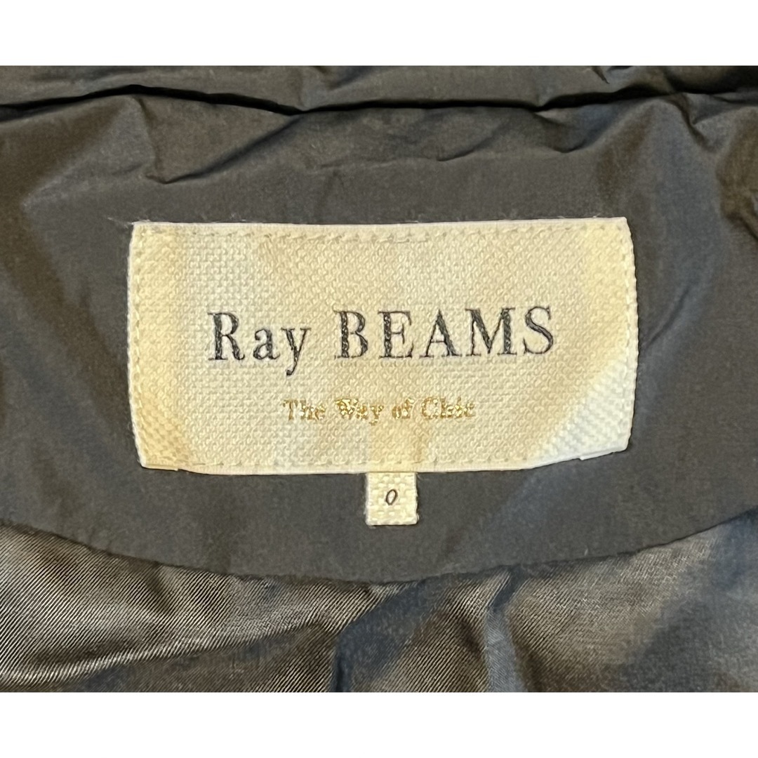 Ray BEAMS(レイビームス)のRay BEAMS ビームス ダウンコート ダウン80%フェザー20% ブラック レディースのジャケット/アウター(ダウンコート)の商品写真