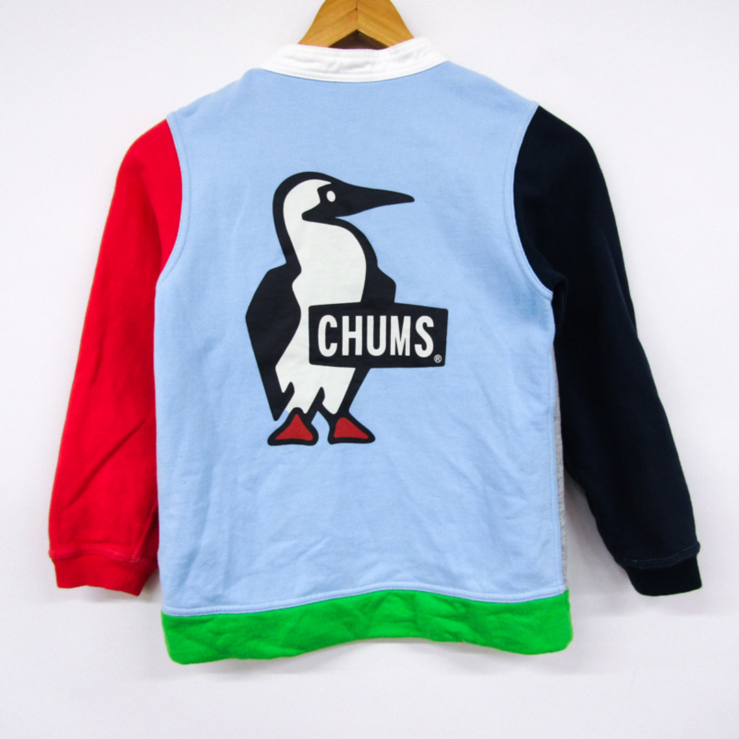 CHUMS(チャムス)のチャムス 長袖スウェット スエット トレーナー キッズ 男の子用 XLサイズ グレー CHUMS キッズ/ベビー/マタニティのキッズ服女の子用(90cm~)(その他)の商品写真