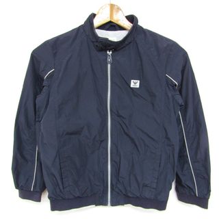 アルマーニ(Armani)のアルマーニ ミリタリージャケット MA-1 ブルゾン アウター キッズ 男の子用 10A 142cmサイズ ネイビー ARMANI(ジャケット/上着)