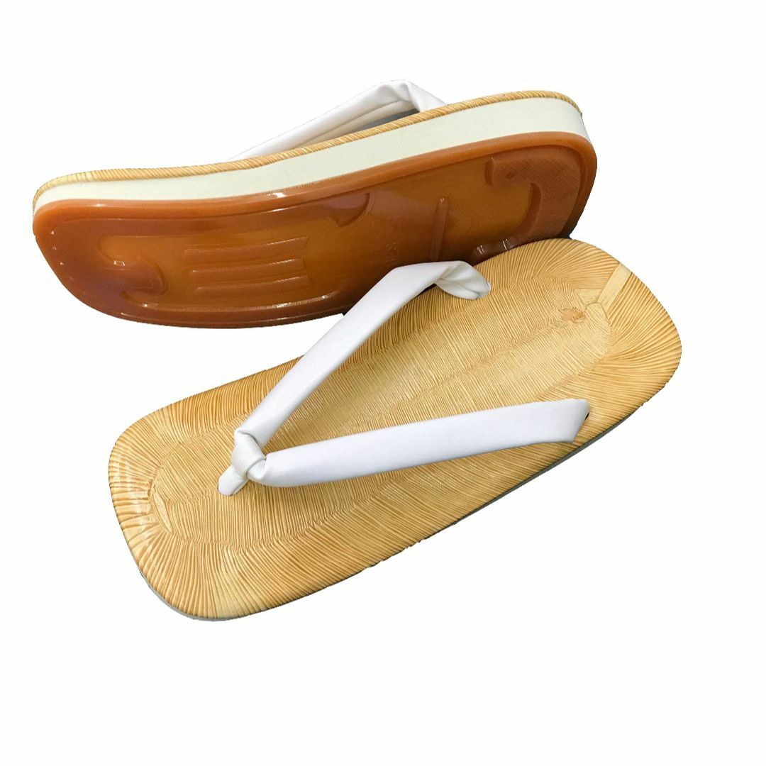 3L・M・L・LL・雪駄 スポンジ・アメ底・畳台風 白鼻緒 日本製 メンズの靴/シューズ(その他)の商品写真