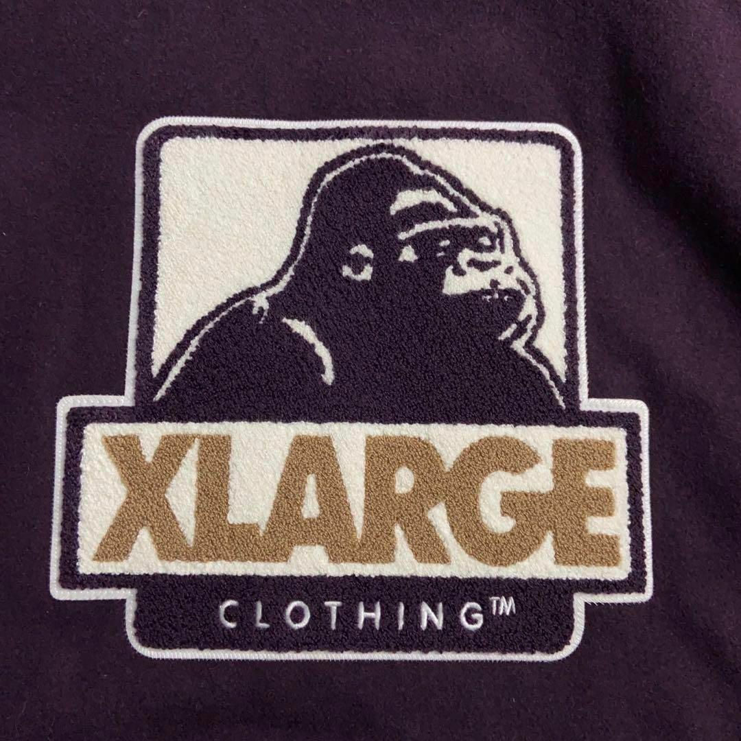 XLARGE(エクストララージ)の8368【希少XLサイズ】エクストララージ☆パイル地スタジャン　即完売　美品 メンズのジャケット/アウター(スタジャン)の商品写真