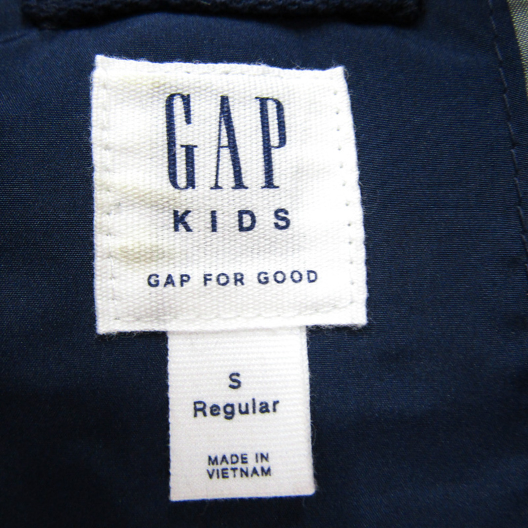 GAP(ギャップ)のギャップ ダウンベスト 中綿入り アウター キッズ 男の子用 Sサイズ ネイビー GAP キッズ/ベビー/マタニティのキッズ服女の子用(90cm~)(ジャケット/上着)の商品写真