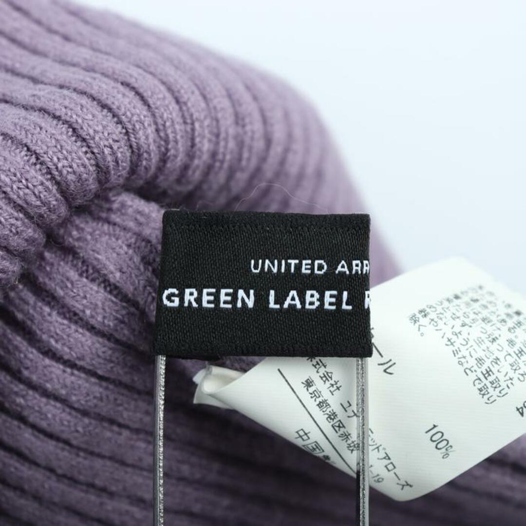 UNITED ARROWS(ユナイテッドアローズ)のユナイテッドアローズ ニット セーター 長袖 ウール100% Sサイズ相当 トップス レディース ﾌﾘｰサイズ パープル UNITED ARROWS レディースのトップス(ニット/セーター)の商品写真