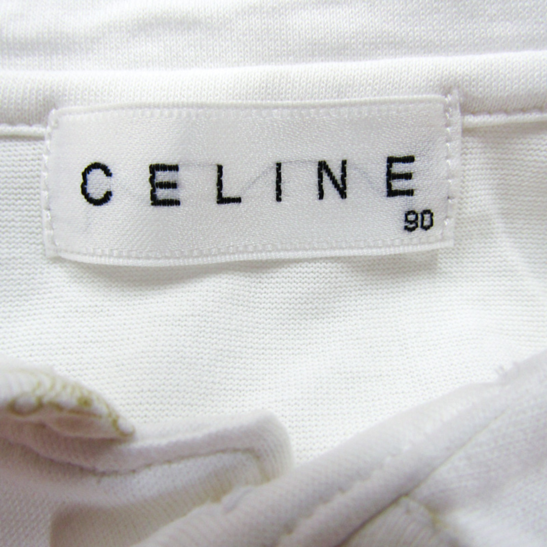 celine(セリーヌ)のセリーヌ 半袖シャツ マダカム柄 日本製 ベビー 男の子用 90サイズ ホワイト CELINE キッズ/ベビー/マタニティのベビー服(~85cm)(Ｔシャツ)の商品写真