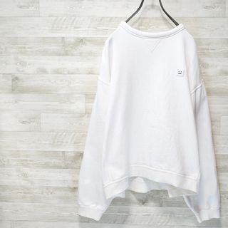 アクネストゥディオズ(Acne Studios)のACNE STUDIOS 17SS Fint Face Sweat -Wht/S(スウェット)