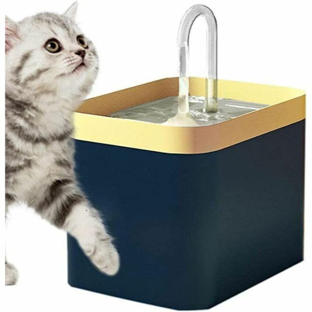 給水器 ペット用 水飲み器 猫 犬 フィルター おすすめ  1.5L USB その他のペット用品(猫)の商品写真