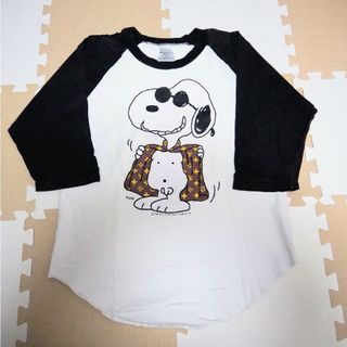 PEANUTS - SNOOPY Tシャツ スヌーピー ラグラン 七分袖の通販 by