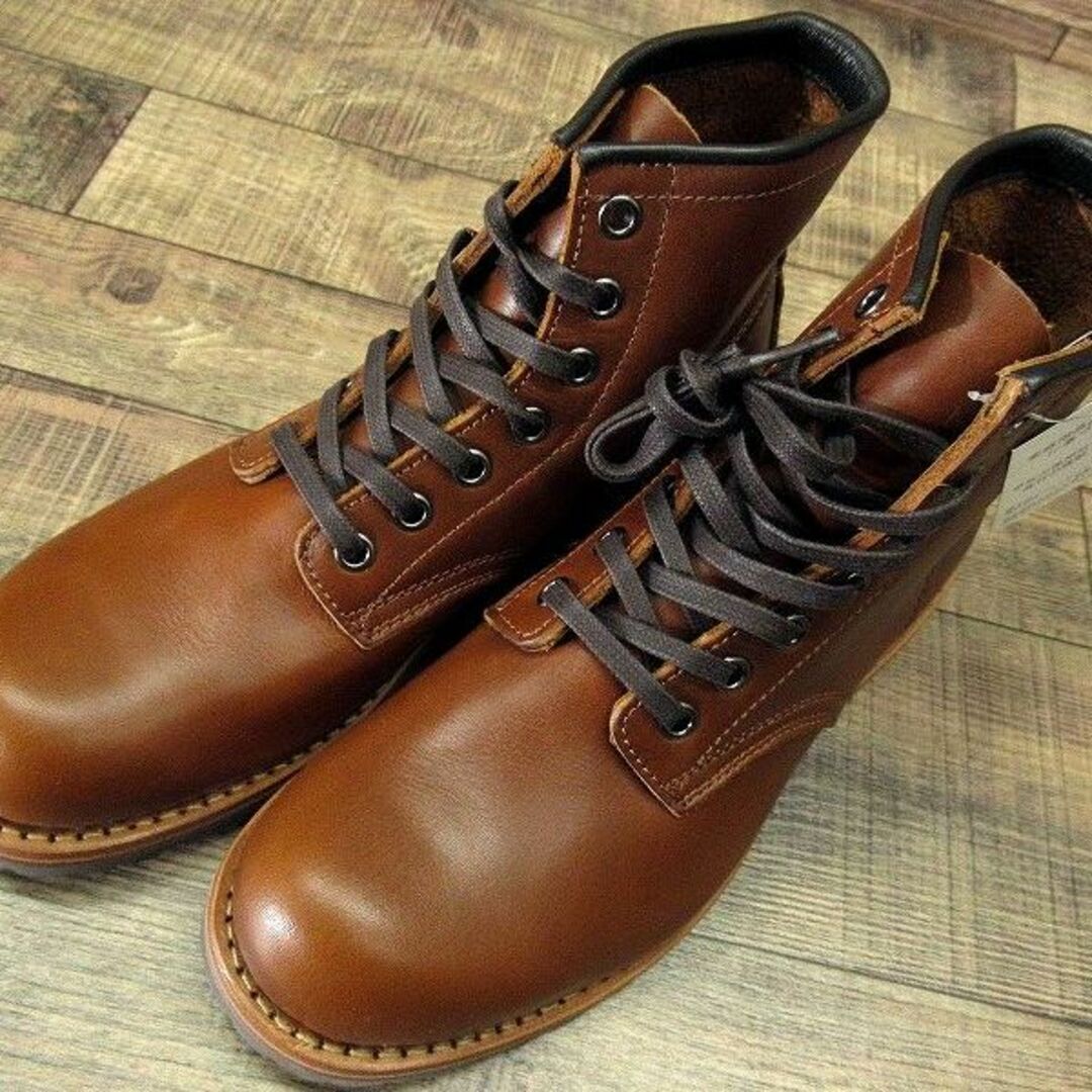 HAWKINS(ホーキンス)の新品 ホーキンス HL40111 天然皮革 ドレス ブーツ TAN 25.0 ① メンズの靴/シューズ(ブーツ)の商品写真