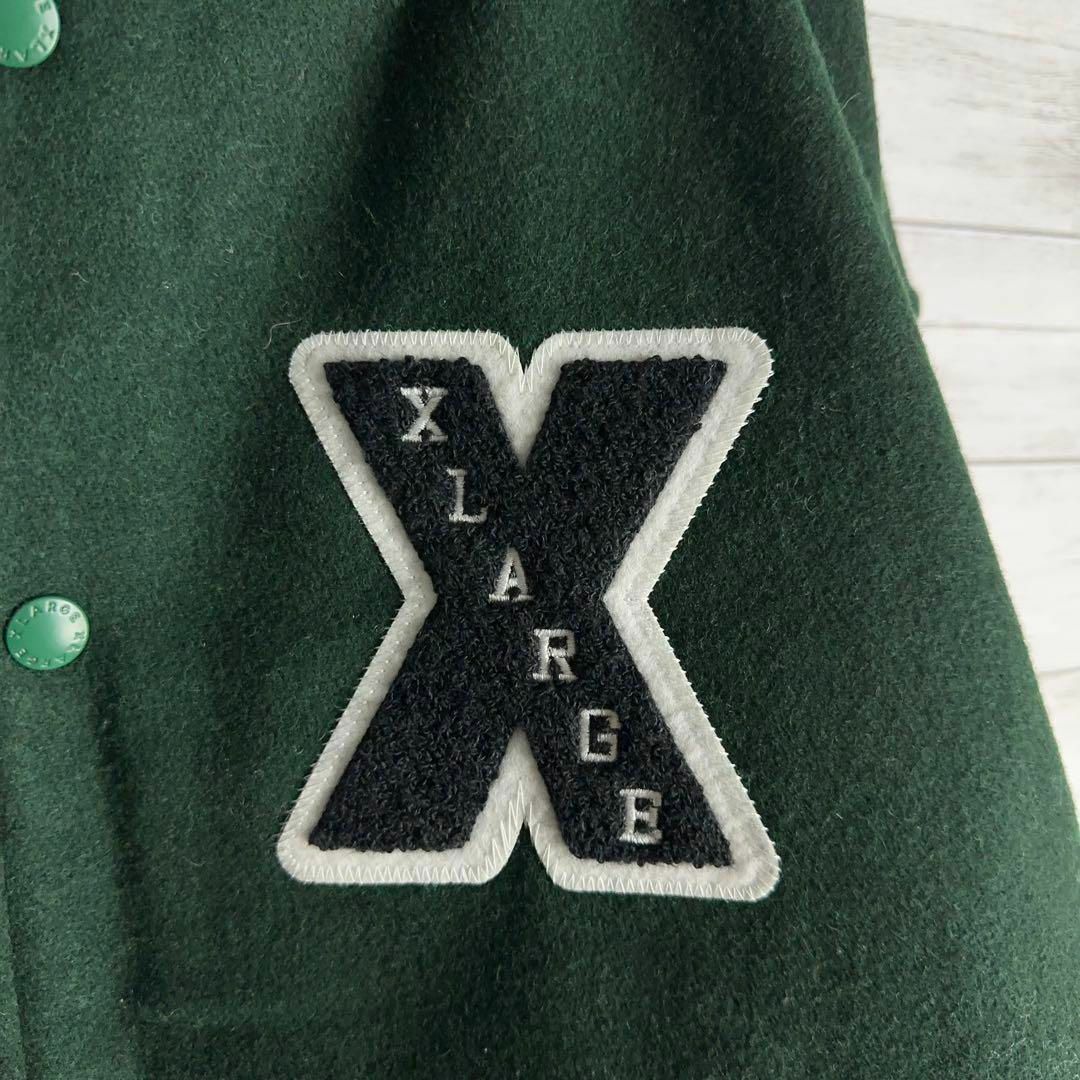 XLARGE(エクストララージ)の8432【即完売モデル】エクストララージ☆パイル地スタジャン　希少　美品 メンズのジャケット/アウター(スタジャン)の商品写真