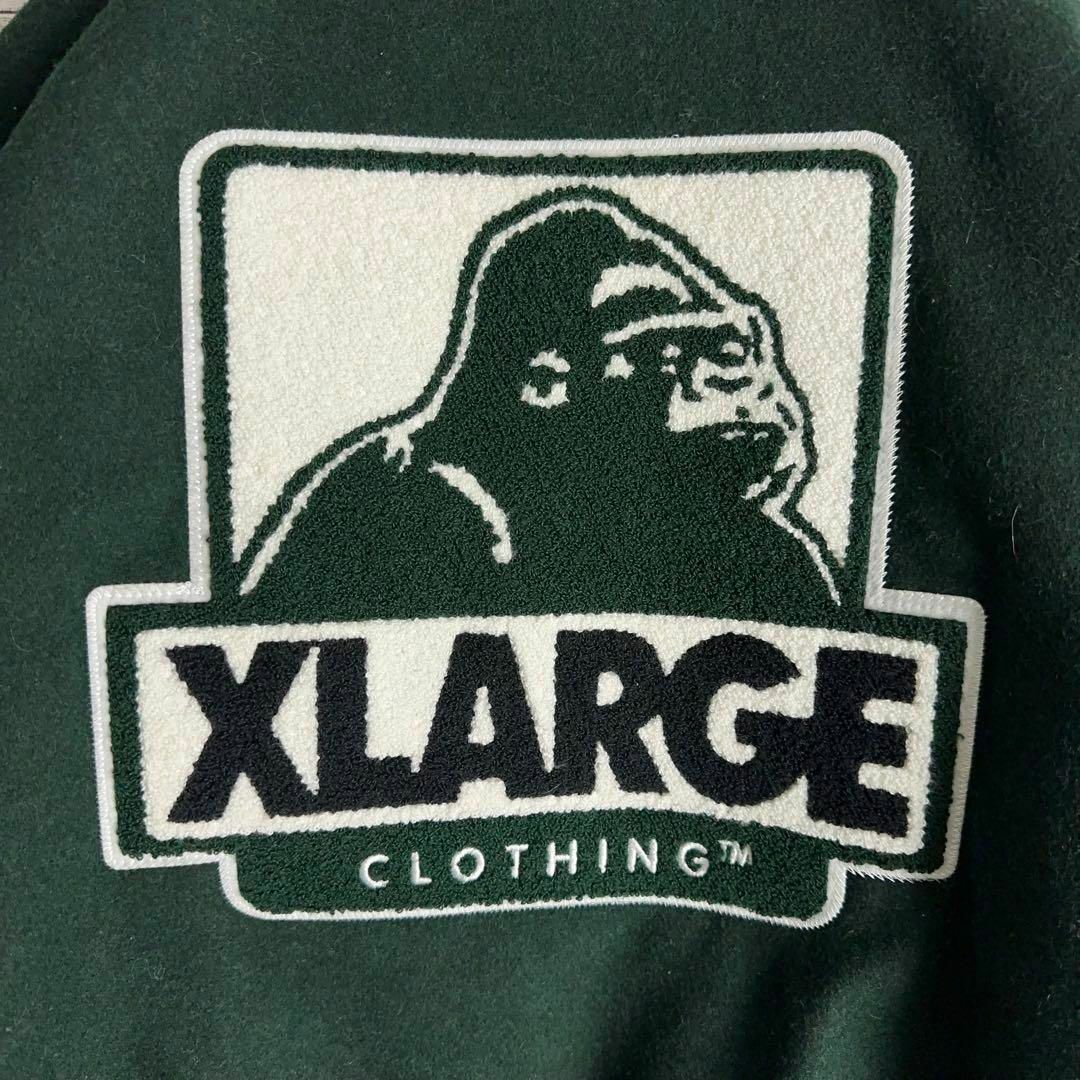 XLARGE(エクストララージ)の8432【即完売モデル】エクストララージ☆パイル地スタジャン　希少　美品 メンズのジャケット/アウター(スタジャン)の商品写真