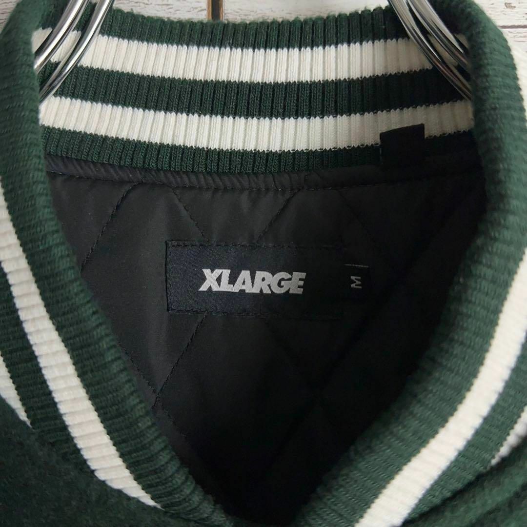 XLARGE(エクストララージ)の8432【即完売モデル】エクストララージ☆パイル地スタジャン　希少　美品 メンズのジャケット/アウター(スタジャン)の商品写真