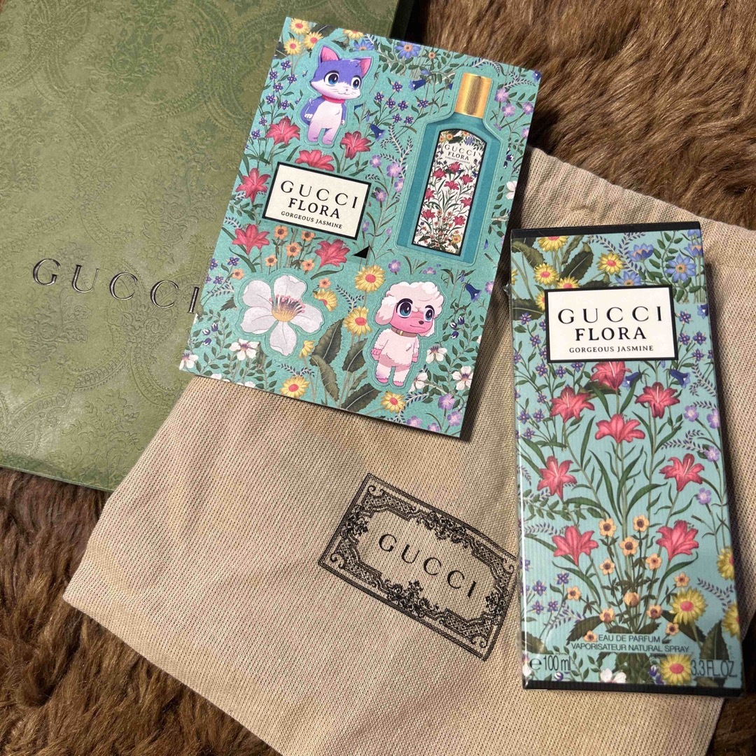 Gucci(グッチ)のグッチ 💚フローラ ゴージャス ジャスミン 香水 新品未使用 コスメ/美容の香水(香水(女性用))の商品写真