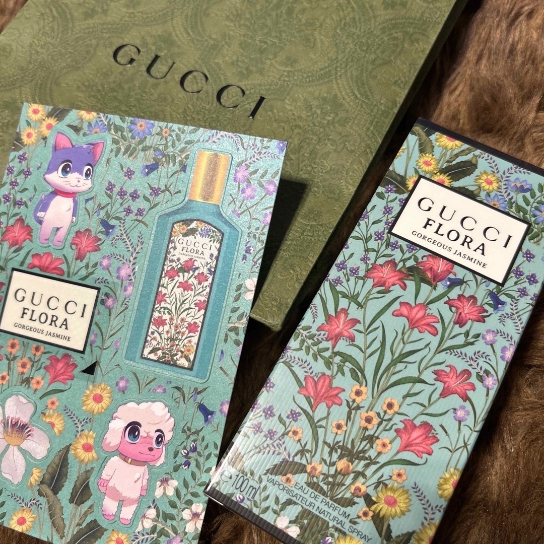 Gucci(グッチ)のグッチ 💚フローラ ゴージャス ジャスミン 香水 新品未使用 コスメ/美容の香水(香水(女性用))の商品写真