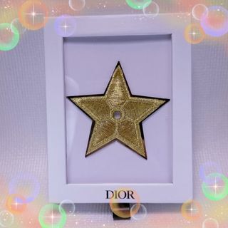 クリスチャンディオール(Christian Dior)のDior＊星型ピンバッジ(ブローチ/コサージュ)