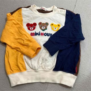 ミキハウス(mikihouse)のミキハウス　プッチー　アップリケトレーナー(Tシャツ/カットソー)