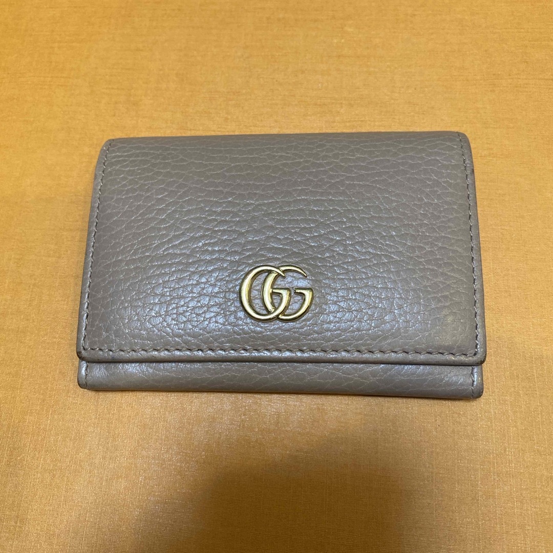 Gucci(グッチ)のGUCCI グッチ　ダブルGカードケース　 レディースのファッション小物(名刺入れ/定期入れ)の商品写真