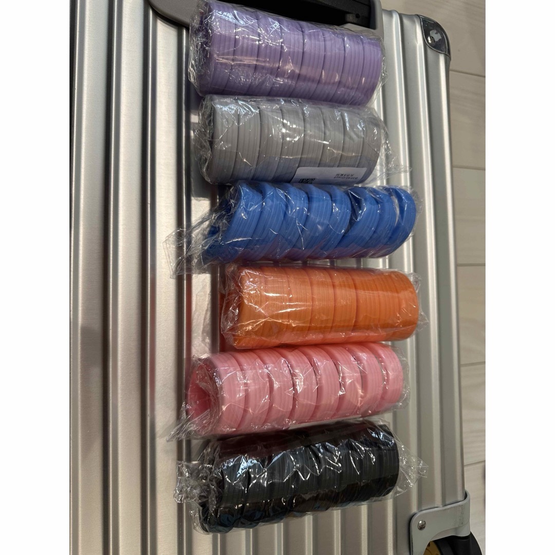 リモワ　RIMOWA クラシック　Check-In ホイール カバー　ブルー メンズのバッグ(トラベルバッグ/スーツケース)の商品写真