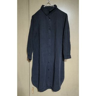 ザラ(ZARA)のZARA WOMAN　シャンブレー デニムシャツ(シャツ/ブラウス(長袖/七分))