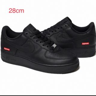 シュプリーム(Supreme)の新品28cm NIKE supreme AF1 黒(スニーカー)