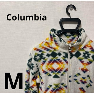 コロンビア(Columbia)の【Columbia】　コロンビア　フルジップ　セーター　ドローコード付き　M(ニット/セーター)