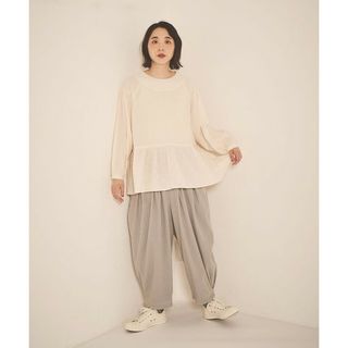 ツムグ(tumugu)のtumugu♡ふわふわフロッキードットプルオーバー(シャツ/ブラウス(長袖/七分))