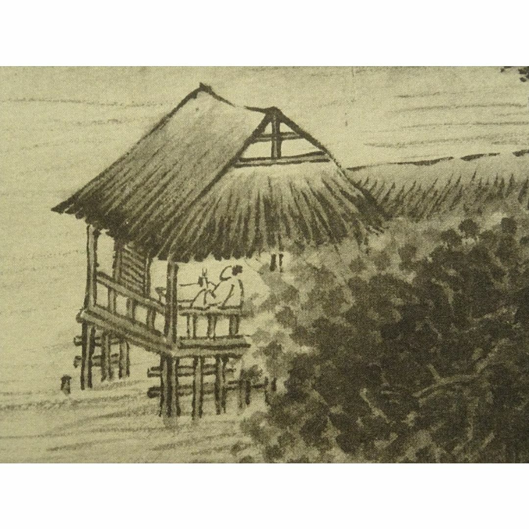 掛軸 玄慧『水墨山水図』中国画 絹本 肉筆 掛け軸 a07206の通販 掛軸 玄慧『水墨山水図』中国画 絹本 肉筆 掛け軸 a07206の通販