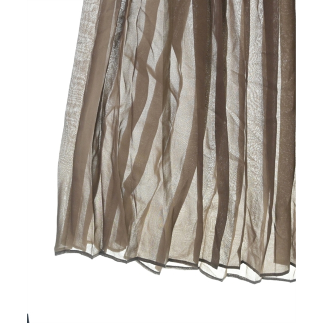 SNIDEL(スナイデル)のSNIDEL スナイデル ロング・マキシ丈スカート 1(M位) 茶 【古着】【中古】 レディースのスカート(ロングスカート)の商品写真