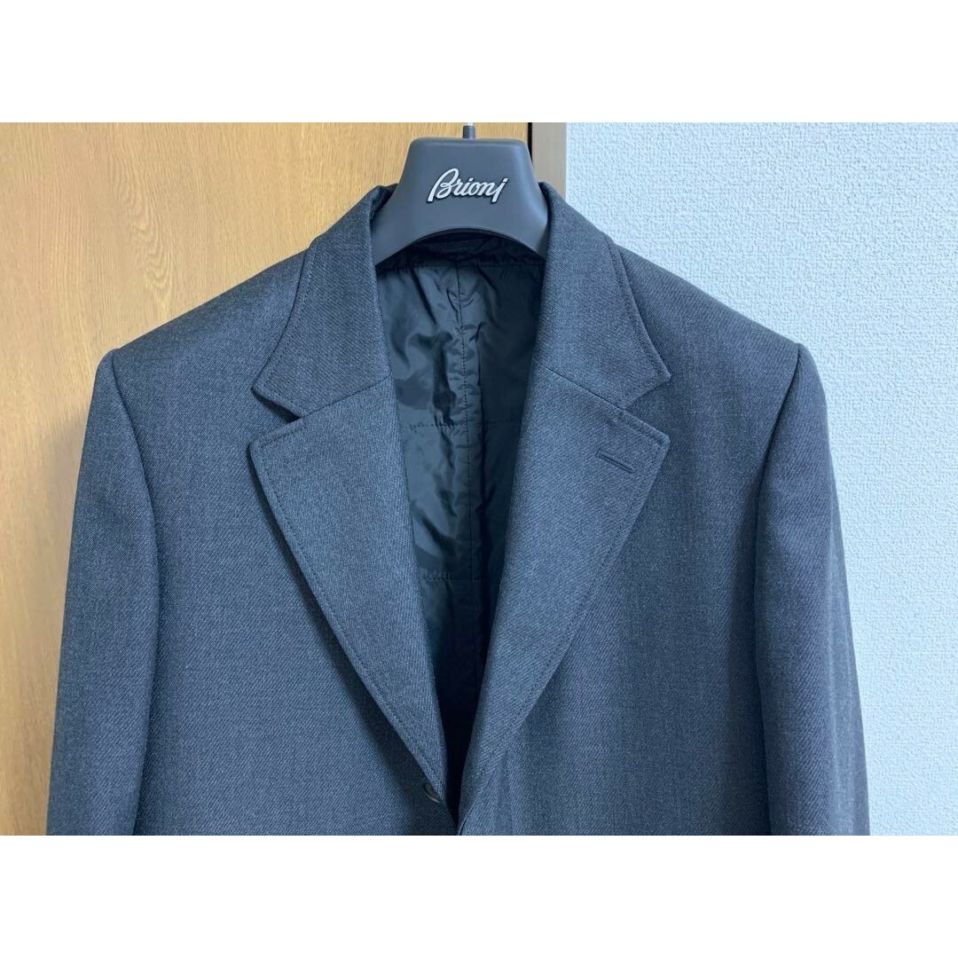 Brioni(ブリオーニ)の【美品】ブリオーニ　チェスターコート　ダウンベスト付き メンズのジャケット/アウター(チェスターコート)の商品写真