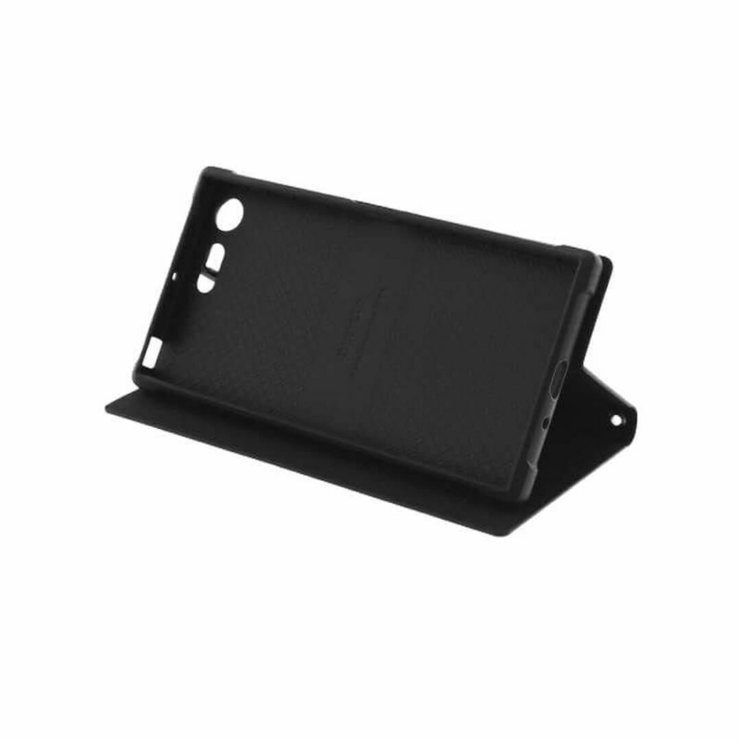 Xperia XZ Premium SO-04J 手帳型カバー ケース ブラック スマホ/家電/カメラのスマホアクセサリー(Androidケース)の商品写真
