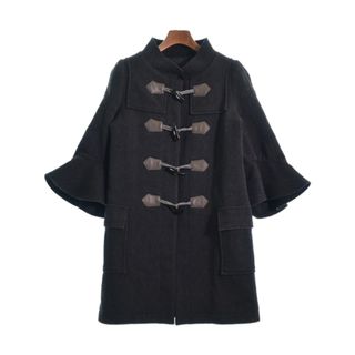 サカイ(sacai)のsacai サカイ ダッフルコート 2(M位) グレー 【古着】【中古】(ダッフルコート)