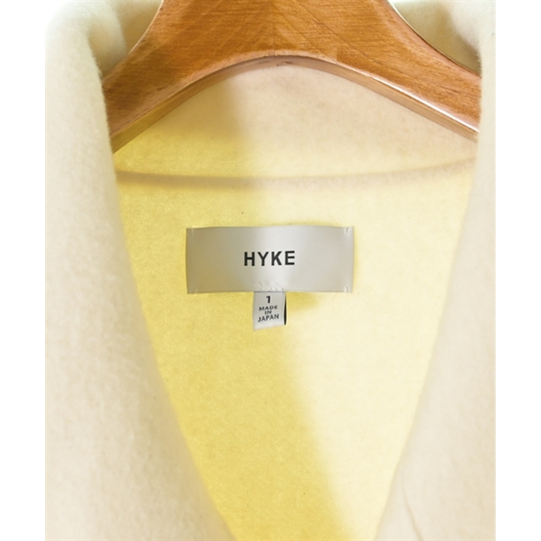 HYKE(ハイク)のHYKE ハイク コート（その他） 1(S位) 白 【古着】【中古】 レディースのジャケット/アウター(その他)の商品写真