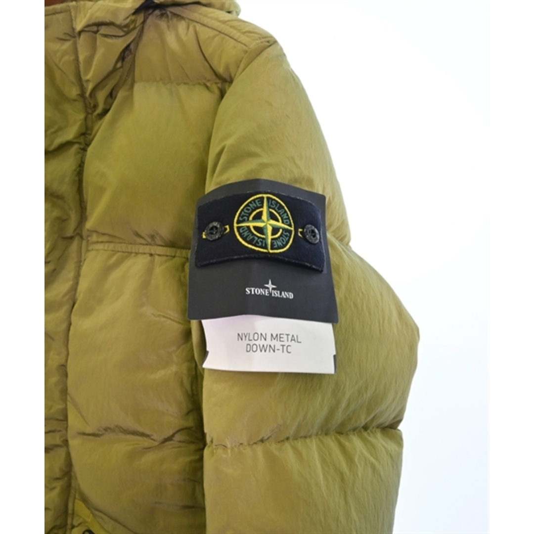 STONE ISLAND(ストーンアイランド)のSTONE ISLAND ダウンジャケット/ダウンベスト S カーキ 【古着】【中古】 メンズのジャケット/アウター(ダウンジャケット)の商品写真