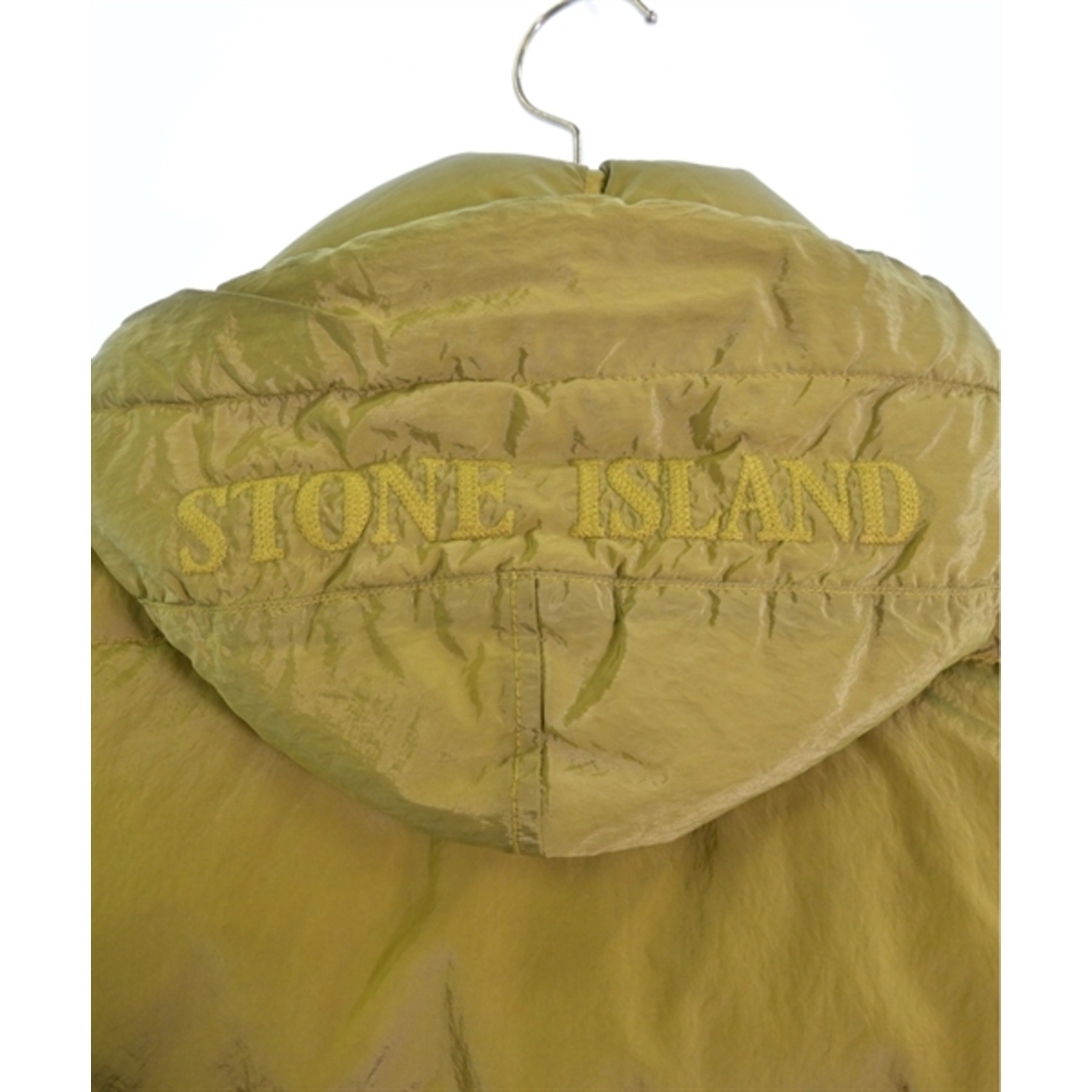 STONE ISLAND(ストーンアイランド)のSTONE ISLAND ダウンジャケット/ダウンベスト S カーキ 【古着】【中古】 メンズのジャケット/アウター(ダウンジャケット)の商品写真