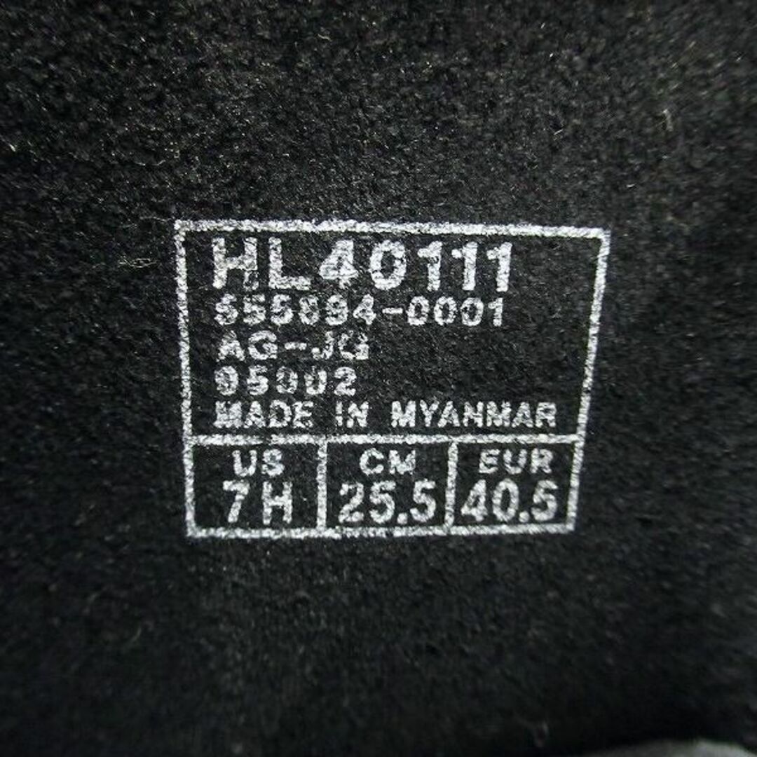 HAWKINS(ホーキンス)の新品 ホーキンス HL40111 本革 レザー ブーツ BLACK 25.5 ② メンズの靴/シューズ(ブーツ)の商品写真