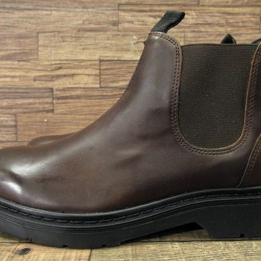 HAWKINS(ホーキンス)の新品 ホーキンス HL50052 サイドゴア ブーツ 茶 25.0～25.5 ① メンズの靴/シューズ(ブーツ)の商品写真