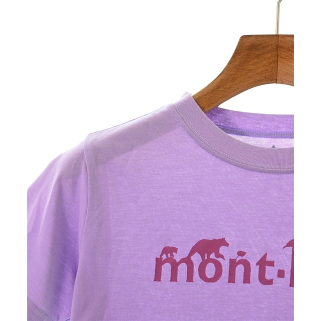 mont bell(モンベル)のmont-bell モンベル Tシャツ・カットソー 140 紫 【古着】【中古】 キッズ/ベビー/マタニティのキッズ服女の子用(90cm~)(Tシャツ/カットソー)の商品写真