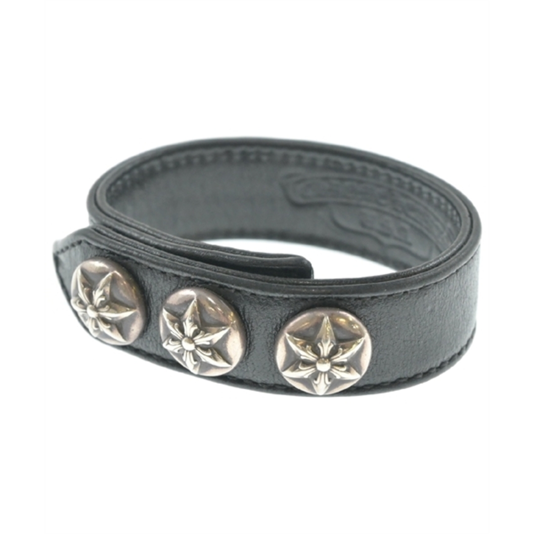 Chrome Hearts(クロムハーツ)のCHROME HEARTS クロムハーツ ブレスレット・バングル - 黒 【古着】【中古】 メンズのアクセサリー(バングル/リストバンド)の商品写真