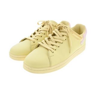 ラフシモンズ(RAF SIMONS)のRAF SIMONS スニーカー EU42(27cm位) クリームxピンク 【古着】【中古】(スニーカー)