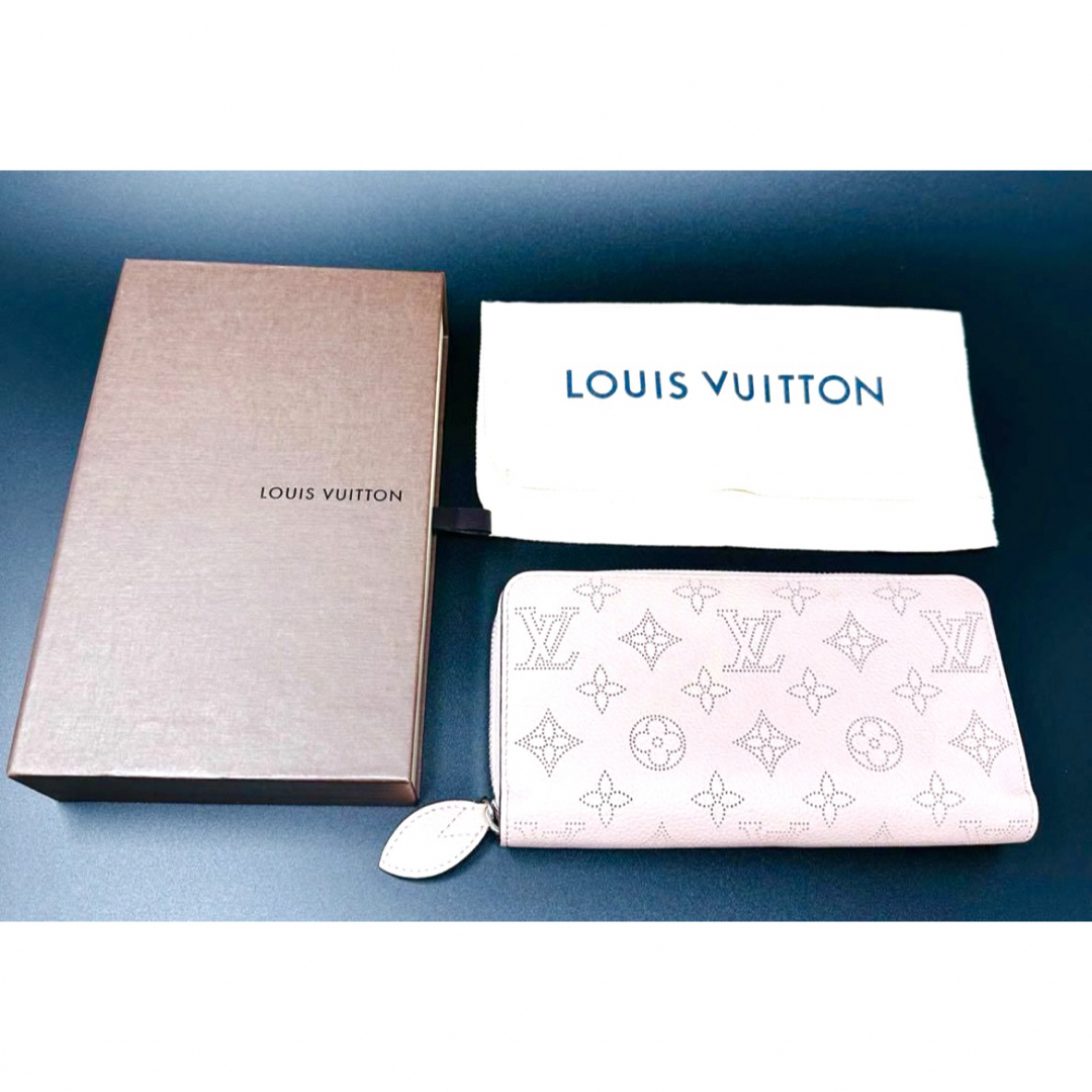 LOUIS VUITTON(ルイヴィトン)の売り切れ美品★ルイヴィトン　マヒナジッピーウォレット レディースのファッション小物(財布)の商品写真