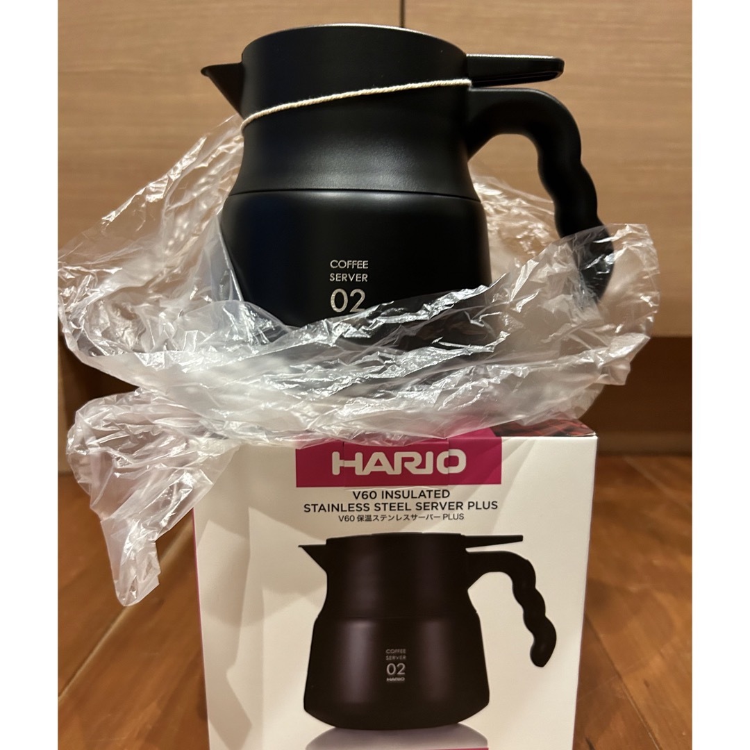 HARIO(ハリオ)のハリオ　保温ステンレスサーバーPlus スマホ/家電/カメラの調理家電(コーヒーメーカー)の商品写真