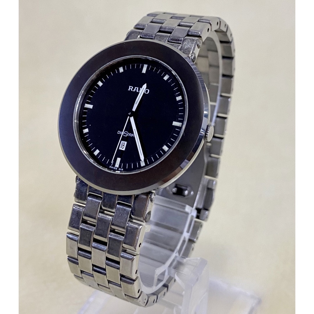RADO(ラドー)のRADO ラドー ダイヤスター クォーツ デイト 3針 アナログ ラウンド SS メンズの時計(腕時計(アナログ))の商品写真