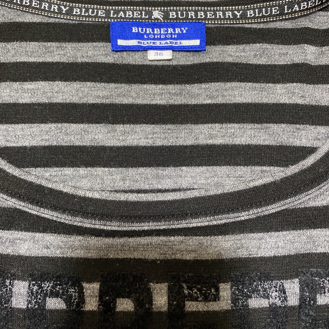 BURBERRY BLUE LABEL(バーバリーブルーレーベル)の美品☆バーバリーブルーレーベル　ウールトップス レディースのトップス(ニット/セーター)の商品写真