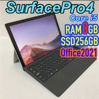 マイクロソフト(Microsoft)の格安Surface pro4 ハイスペRAM8GB最新Office(ノートPC)