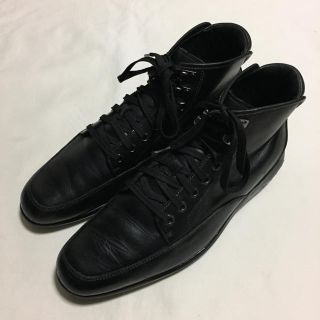 コールハーン(Cole Haan)の定2.7万 コールハーン ナイキエア搭載レースアップレザーブーツ8.5ブラック(ブーツ)