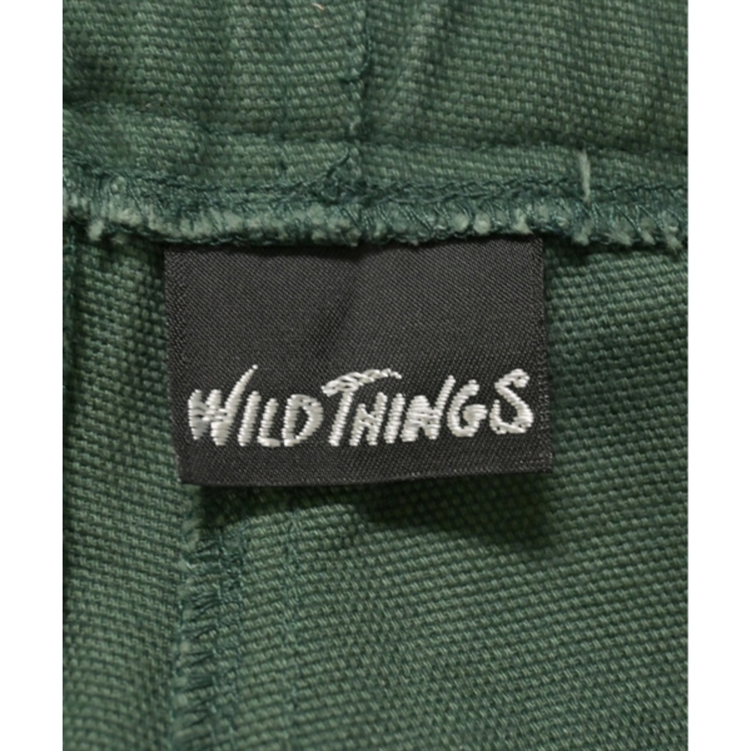 WILDTHINGS(ワイルドシングス)のWILD THINGS ワイルドシングス ショートパンツ L 緑 【古着】【中古】 メンズのパンツ(ショートパンツ)の商品写真