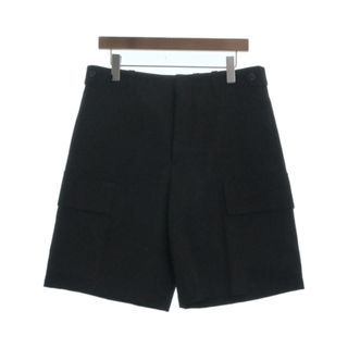 ジルサンダー(Jil Sander)のJIL SANDER ジルサンダー ショートパンツ 46(M位) 黒 【古着】【中古】(ショートパンツ)