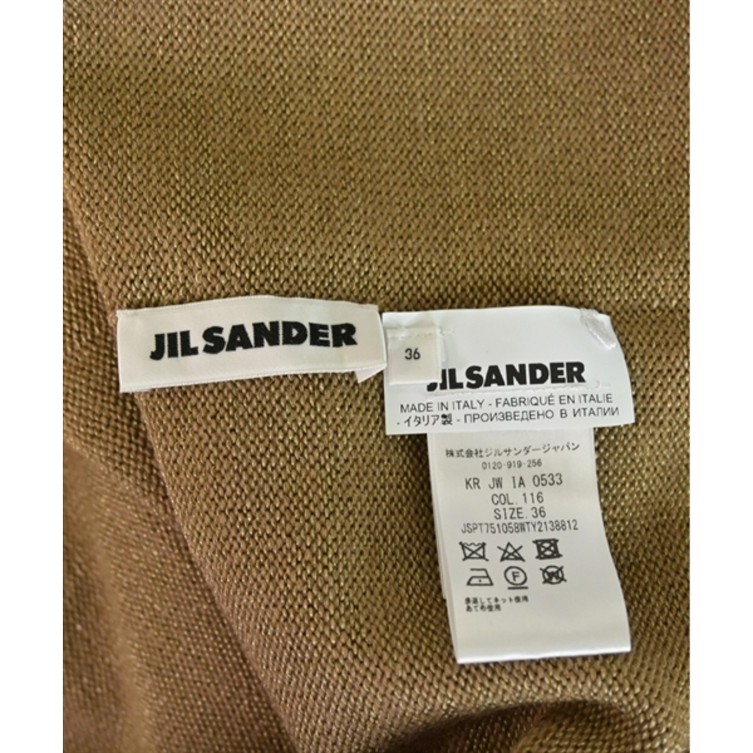 Jil Sander(ジルサンダー)のJIL SANDER ジルサンダー ワンピース 36(S位) ベージュ 【古着】【中古】 レディースのワンピース(ひざ丈ワンピース)の商品写真