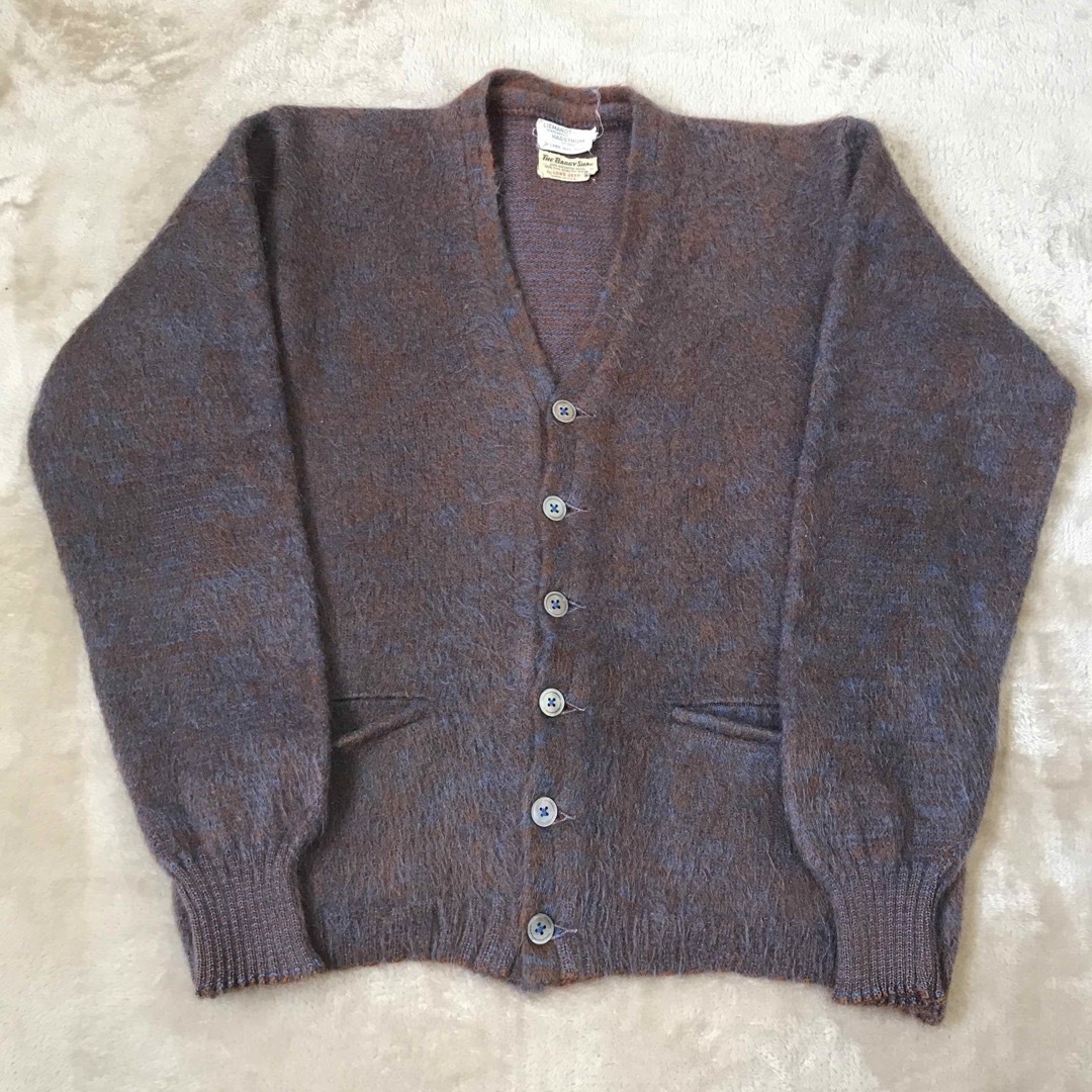 VINTAGE - 60s Vintage lord jeff シャギー モヘア カーディガン VINTAGE - 60s Vintage lord jeff シャギー モヘア カーディガン